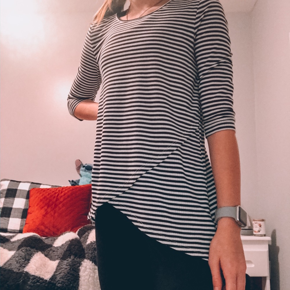 Art class striped shirt